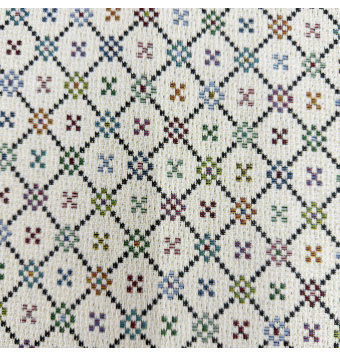Tela de gobelino rombos multicolor 1,40 m [product.brand] 1 - Tejidos Yasmina 
