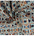 Tela de gobelino étnico en franjas multicolor 1,40 m [product.brand] 1 - Tejidos Yasmina 
