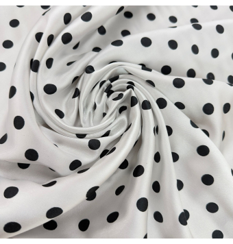 Satín Lunares Black & white [product.brand] 2 - Tejidos Yasmina 