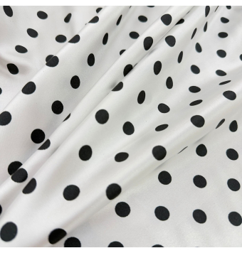 Satín Lunares Black & white [product.brand] 4 - Tejidos Yasmina 