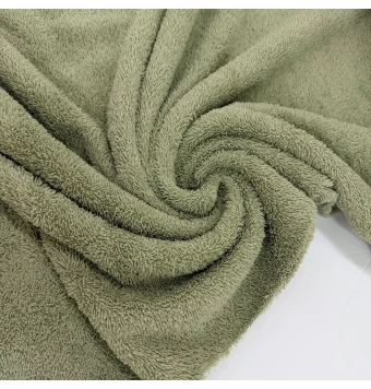 Tela de toalla 100% algodón verde salvia por metros [product.brand] 1 - Tejidos Yasmina 