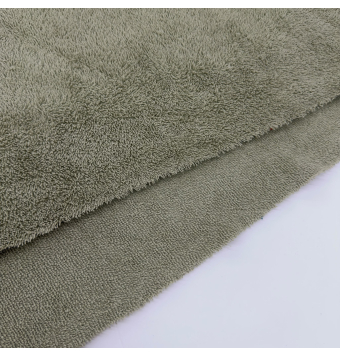 Tela de toalla 100% algodón verde salvia por metros [product.brand] 3 - Tejidos Yasmina 
