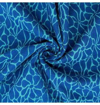Muselina 100% algodon con estampado abstracto [product.brand] 1 - Tejidos Yasmina 
