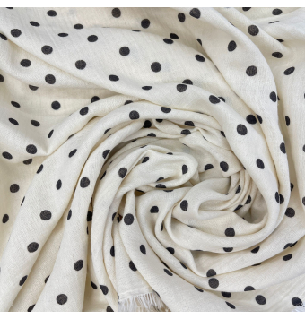 Muselina 100% algodon lunares [product.brand] 2 - Tejidos Yasmina 