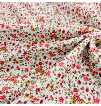 Muselina de Algodón Estampado Floral [product.brand] 2 - Tejidos Yasmina 