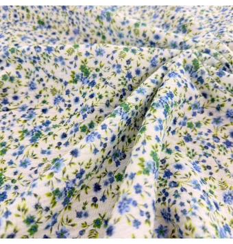 Muselina de Algodón Estampado Floral [product.brand] 1 - Tejidos Yasmina 
