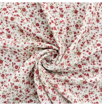 Tela Muselina Estampada Flores 2 [product.brand] 1 - Tejidos Yasmina 