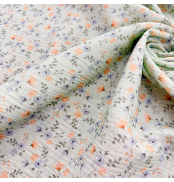 Muselina estampada floral 100% algodón [product.brand] 2 - Tejidos Yasmina 