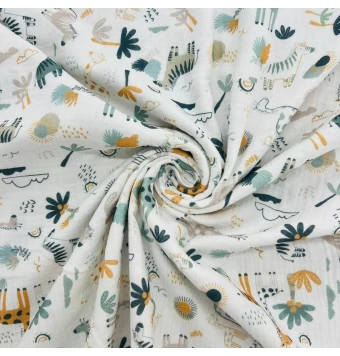 Muselina estampada Safari Adventure [product.brand] 1 - Tejidos Yasmina 