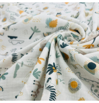 Muselina estampada Safari Adventure [product.brand] 2 - Tejidos Yasmina 