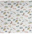 Muselina Estampada Auto world [product.brand] 2 - Tejidos Yasmina 