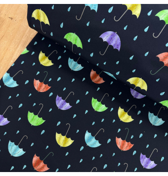 Tela Softshell Estampado Paraguas [product.brand] 2 - Tejidos Yasmina 