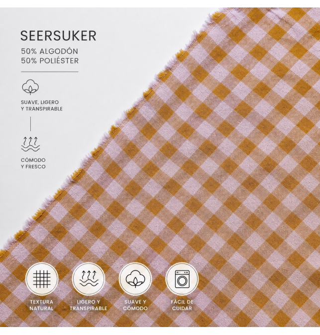 Tela Seersucker Vichy 5mm [product.brand] 17 - Tejidos Yasmina 